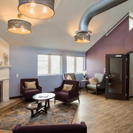 Main office reception area