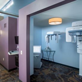 Xray and scanning room