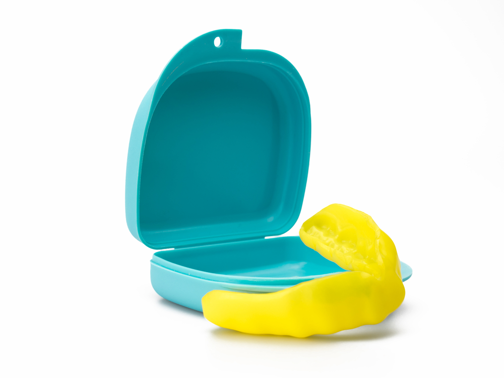 Mouthguard in case